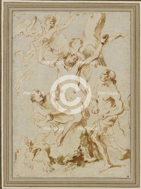 The Martyrdom of St. Bartholomew. Creator: Giovanni Benedetto Castiglione.