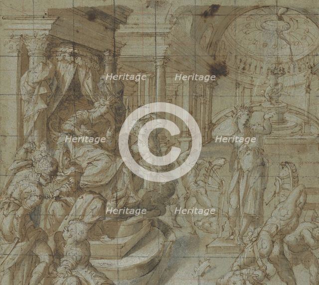 The Martyrdom of St. Catherine of Alexandria, 1560-70. Creator: Carlo Portelli.