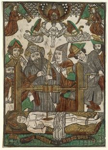 The Martyrdom of St. Erasmus, c. 1480. Creator: Master of the Bergwolken (German)