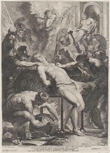 The Martyrdom of St Lawrence, ca. 1640-70. Creator: Attributed to Cornelis Meyssens