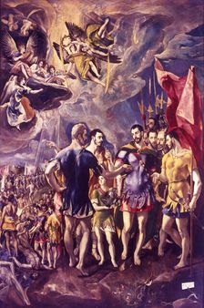The Martyrdom of St Maurice 286 (c1580-1581). Artist: El Greco