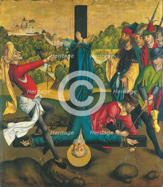 The Martyrdom of St Peter, c1480-1490. Creator: Master of the Winkler Epitaph.