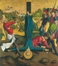 The Martyrdom of St Peter, c1480-1490. Creator: Master of the Winkler Epitaph