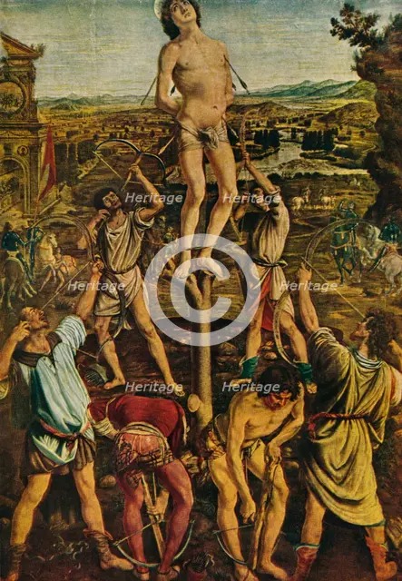'The Martyrdom of St. Sebastian', 1475, (1909). Artist: Antonio del Pollaiuolo.
