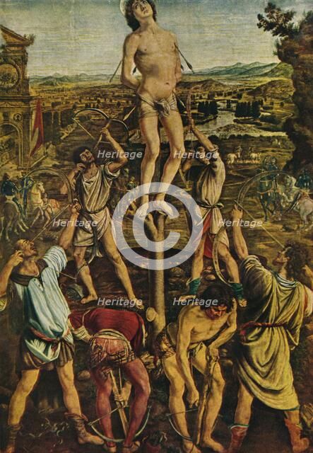 'The Martyrdom of St. Sebastian', 1475, (1909). Artist: Antonio del Pollaiuolo.