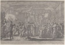 The Martyrs of Gorchum, 1630-87. Creator: Francois Collignon