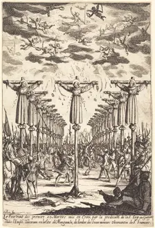 The Martyrs of Japan, c. 1627/1628. Creator: Jacques Callot