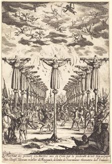 The Martyrs of Japan, c. 1627/1628. Creator: Jacques Callot