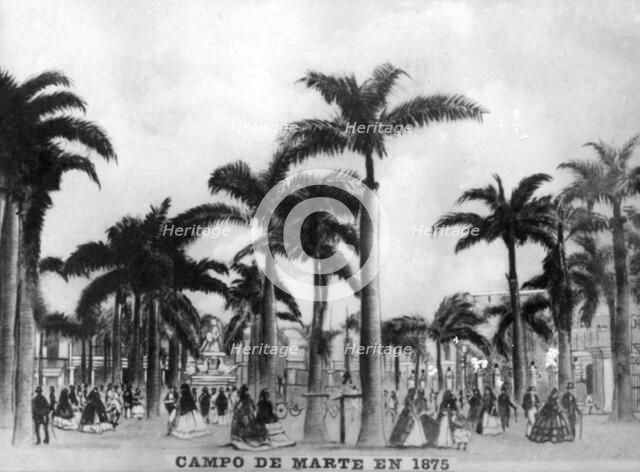 The Marte Camp, (1875), 1920s. Artist: Unknown