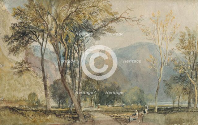 The Marxburg, 1817. Creator: JMW Turner.