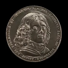 The Maryland Medal: Cecil Calvert, 1605-1675, 2nd Baron of Baltimore 1632..., [obverse], 1644. Creator: Unknown
