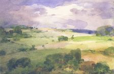 The Maryland Fields, 1929. Creator: William Henry Holmes