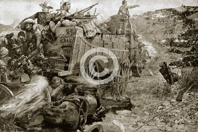 The Matabele War, 1893 (1901).  Creator: Unknown.