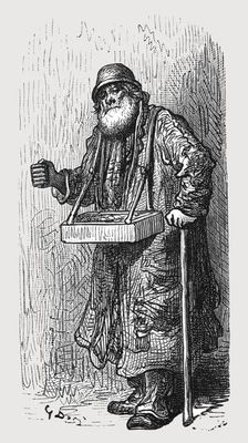 The Match Seller 1872. Creator: Gustave Doré