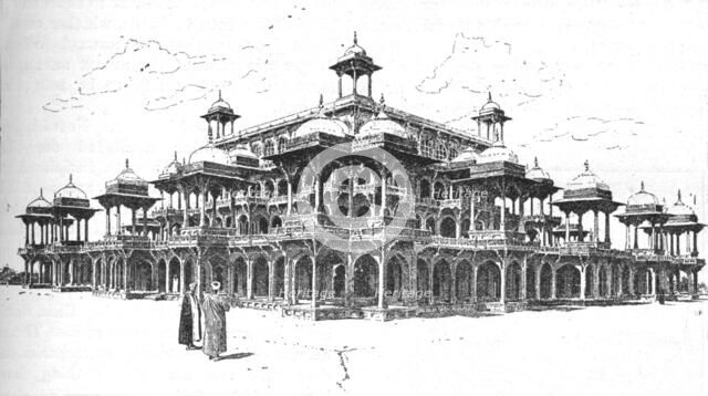 'The Mausoleum of Akbar, Agra', 1892, (1902). Creator: Joseph Holland Tringham.