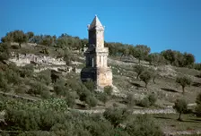 The Mausoleum of Atchan, with a phoenician inscription. Artist: CM Dixon