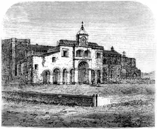 The mausoleum of Columbus, Santo Domingo, 1873