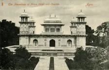 The Mausoleum of Prince Itmad-ood-Dowlah. Agra Creator: Unknown