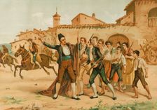 "The Mayor of Móstoles declares the Homeland in danger", 1892. Creator: Unknown