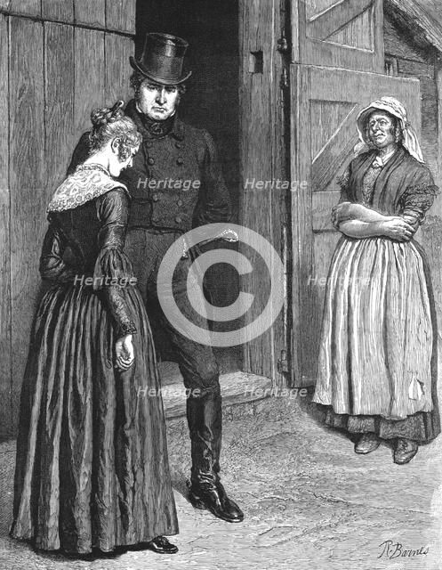 'The Mayor of Casterbridge, by Thomas Hardy. Did you do it or didn't you?', 1886.   Creator: Robert Barnes.