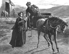 The Mayor of Casterbridge, by Thomas Hardy. She has gone on with Mr Henchard, you say 1886. Creator: Robert Barnes