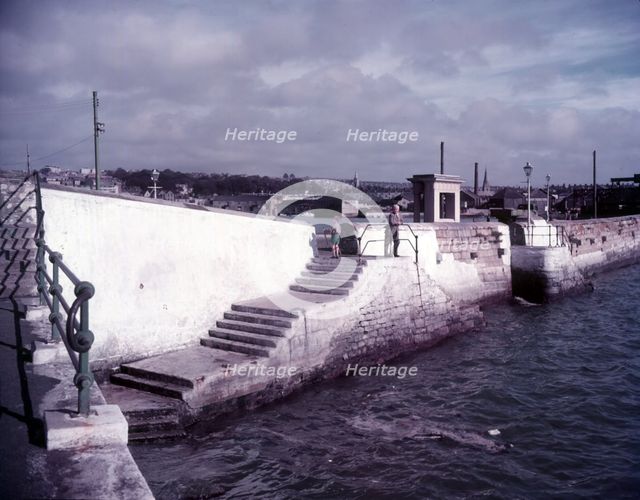 The Mayflower Steps, Plymouth, Devon, c1955.  Creator: Arthur Charles Kirby Ware.