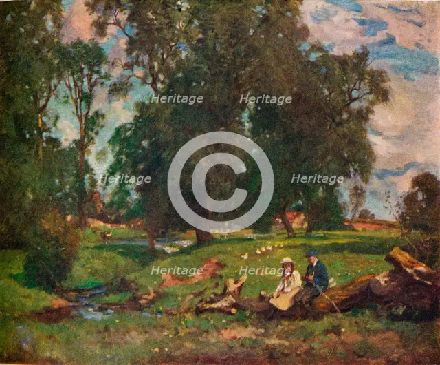 'The Meadow', c20th century. Artist: James Whitelaw Hamilton.