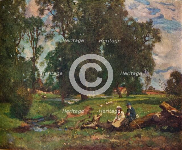 'The Meadow', c20th century. Artist: James Whitelaw Hamilton.