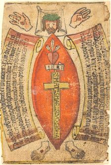The Measure of the Side Wound and the Body of Christ, c. 1484/1492. Creator: Unknown