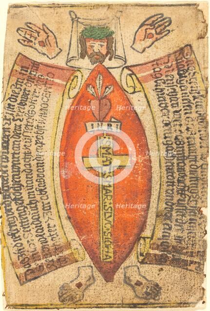 The Measure of the Side Wound and the Body of Christ, c. 1484/1492. Creator: Unknown.