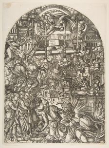 The Measurement of the Temple, from the Apocalypse.n.d. Creator: Jean Duvet
