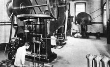 The Medal Press, the Royal Mint, Tower Hill, London, early 20th century