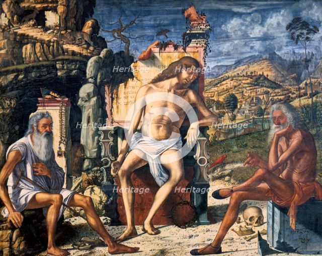'The Meditation on the Passion', c1510. Artist: Vittore Carpaccio