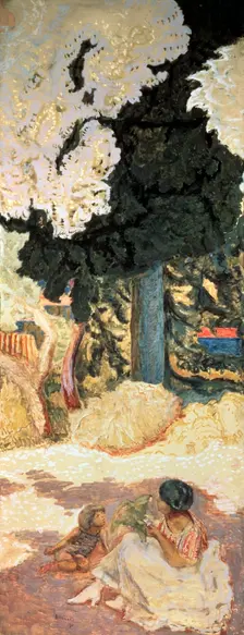 The Mediterranean Sea (triptych, right side panel), 1911. Artist: Pierre Bonnard
