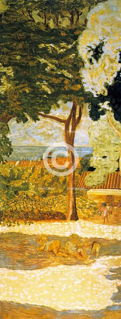 The Mediterranean. Triptych (central panel), 1911. Creator: Pierre Bonnard.