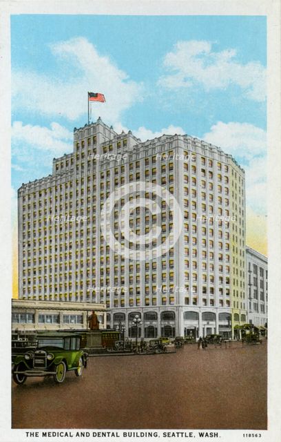The Medical and Dental Building, Seattle, Washington, USA, 1928. Artist: Unknown