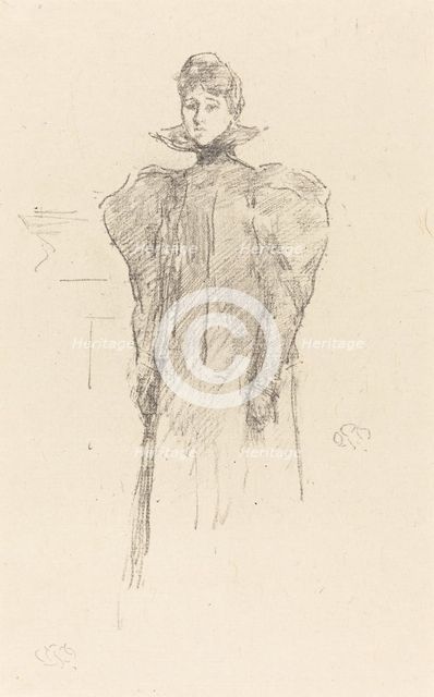 The Medici Collar, 1897. Creator: James Abbott McNeill Whistler.
