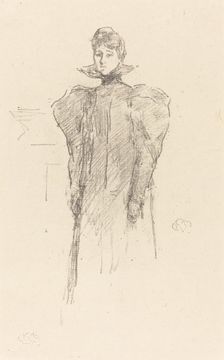 The Medici Collar, 1897. Creator: James Abbott McNeill Whistler