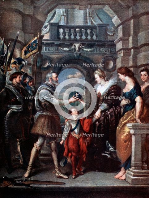 'The Medici Cycle: Henri IV leaving for the war in Germany, 20th March 1610', (1621-1625). Creator: Peter Paul Rubens.