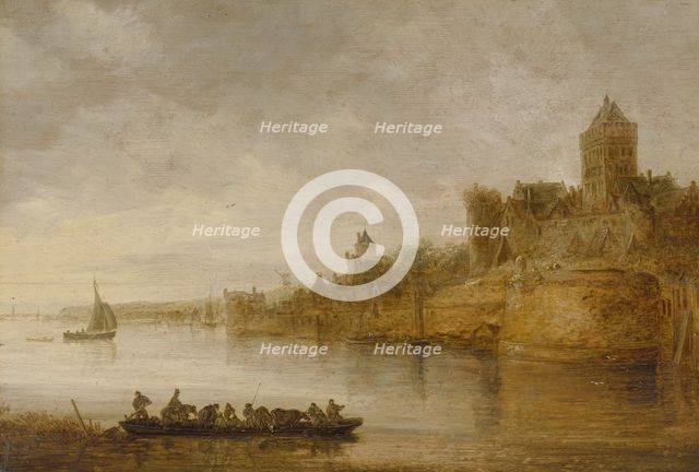 The Medieval Walls of Nijmegen, 1643. Creator: Jan van Goyen.
