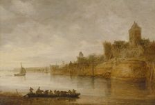 The Medieval Walls of Nijmegen, 1643. Creator: Jan van Goyen