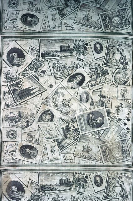 The Medley (Handkerchief), England, 1792/95. Creator: William Gilpin.