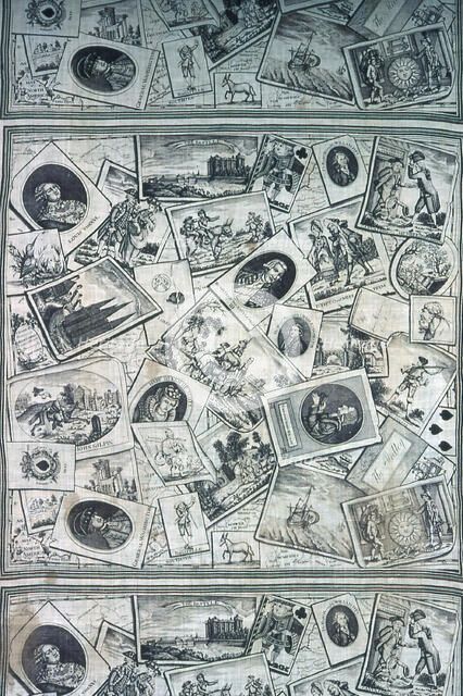 The Medley (Handkerchief), England, 1792/95. Creator: William Gilpin.