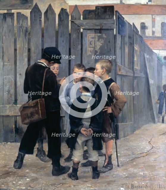 'The Meeting', 1884. Artist: Maria Konstantinowka Bashkirtseff