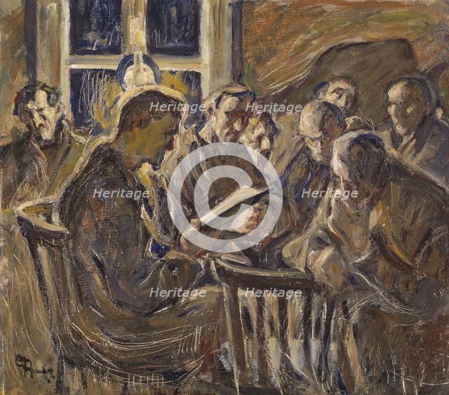 The Meeting, 1929. Creator: Ester Almqvist.