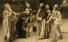 The meeting after the denial, 1922. Creator: Henry Traut