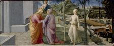 The Meeting at the Golden Gate, c1440-1445. Artist: Filippo Lippi
