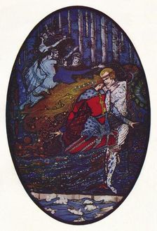 The Meeting c1918. Artist: Harry Clarke