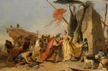 The Meeting of Antony and Cleopatra, ca. 1745-47. Creator: Giovanni Battista Tiepolo