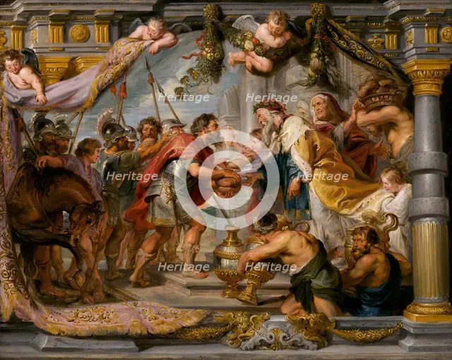 The Meeting of Abraham and Melchizedek, c. 1626. Creator: Peter Paul Rubens.